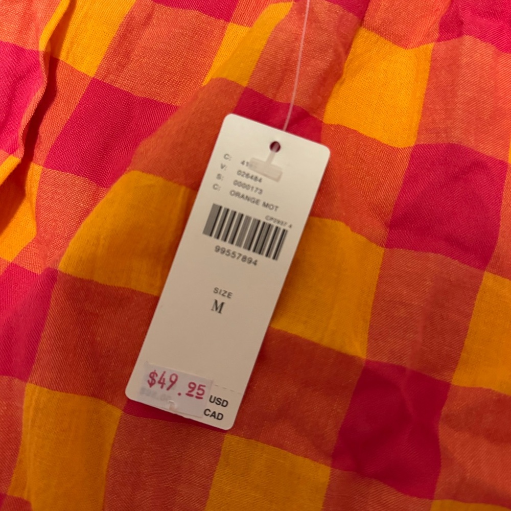 NWT By Anthropologie Apron Mini Nap Dress - Medium - Picture 3 of 5